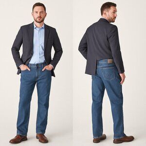 WRANGLER 🤠 Men’s Flex Straight Leg Jeans 👖 | Size 36x29